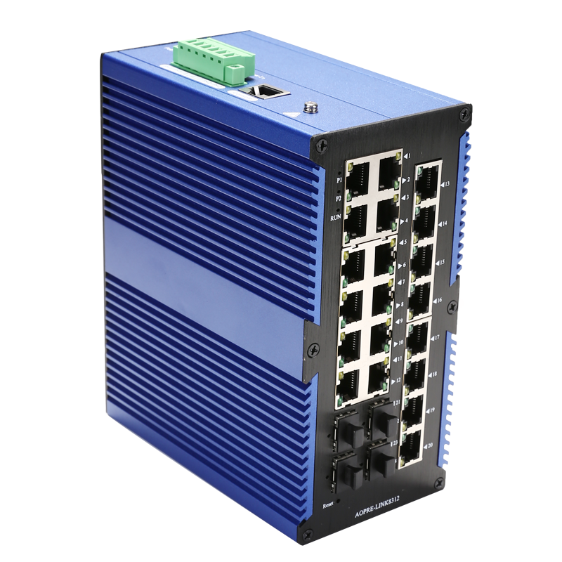 工業(yè)級管理型千兆4光20電交換機