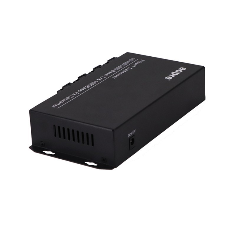 匯聚型百兆/千兆8光2電交換機